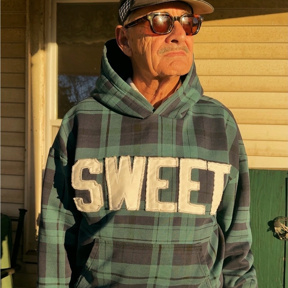 SWEET AGED PLAID GREEN